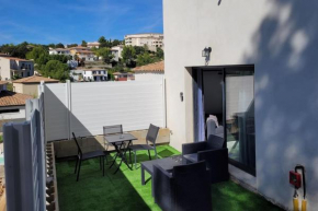 logement indépendant avec terrasse 